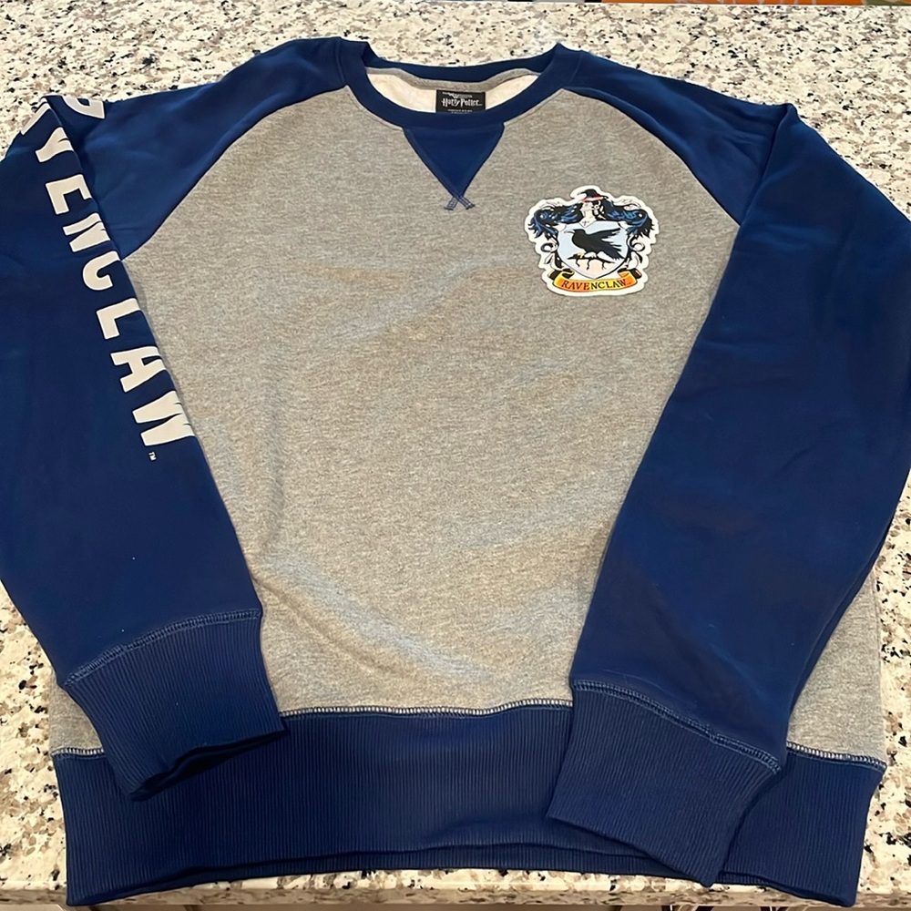 Harry Potter Ravenclaw crew neck sweatshirts with soft warm fleece inside NWT S